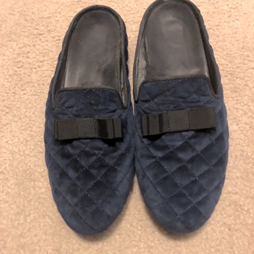 Velvet Slip-Ons